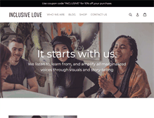 Tablet Screenshot of inclusivelove.com